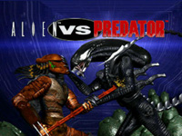 une photo d'Ã©cran de Alien VS Predator sur Atari Jaguar